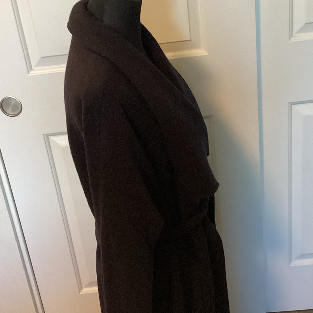 Zara Luxurious Black Women's Coat L - Picture 2 of 9